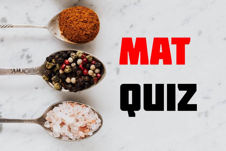Mat Quiz: 23 roliga frågor och svar